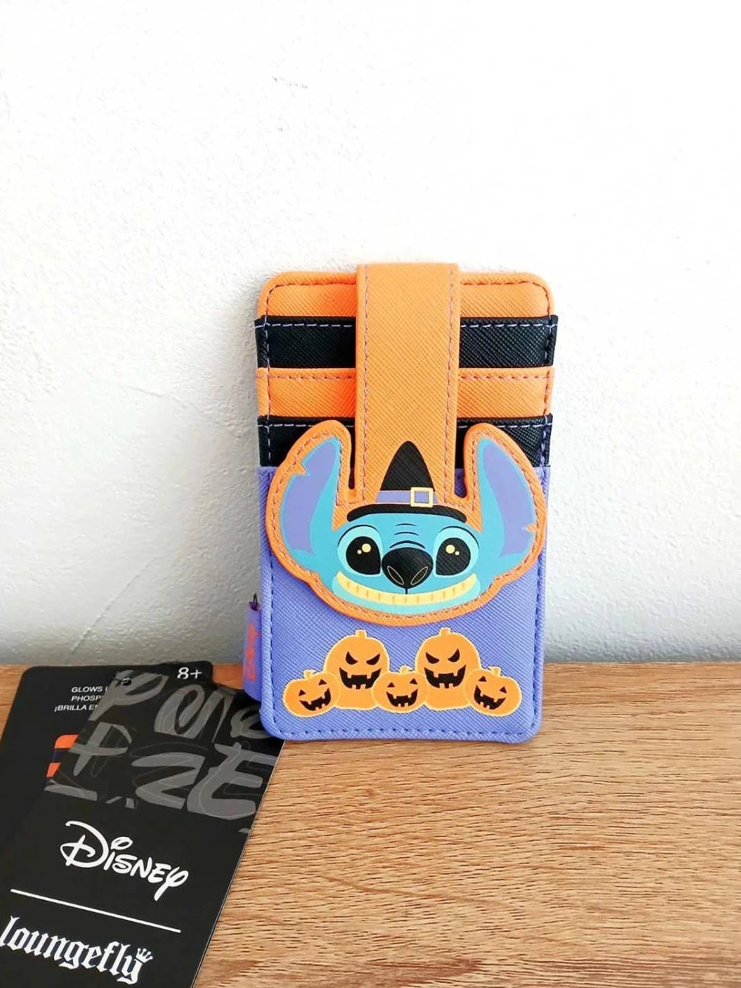 Disney Loungefly Porte Carte Lilo And Stitch Halloween Candy